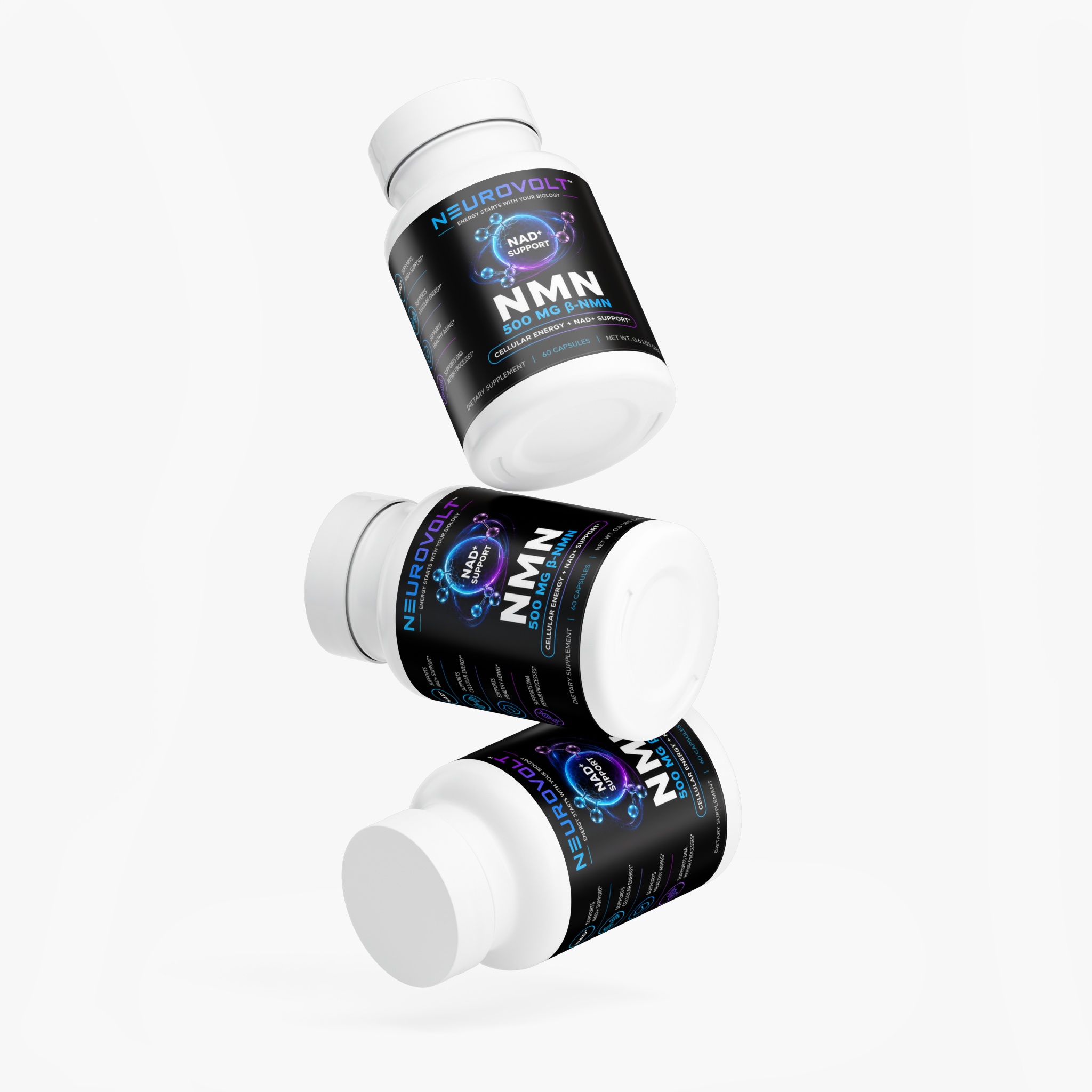 NeuroVolt™ NMN 500 mg Capsules