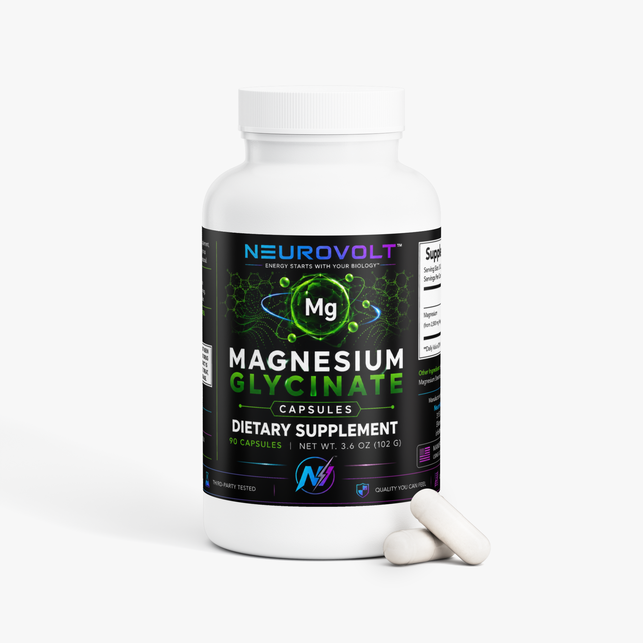NeuroVolt™ Magnesium Glycinate