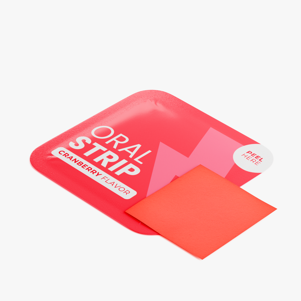 NeuroVolt™ Caffeinated Energy Oral Strips — Cranberry