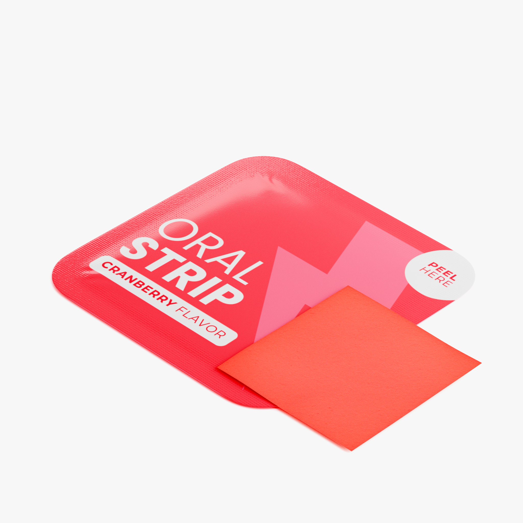 NeuroVolt™ Caffeinated Energy Oral Strips — Cranberry