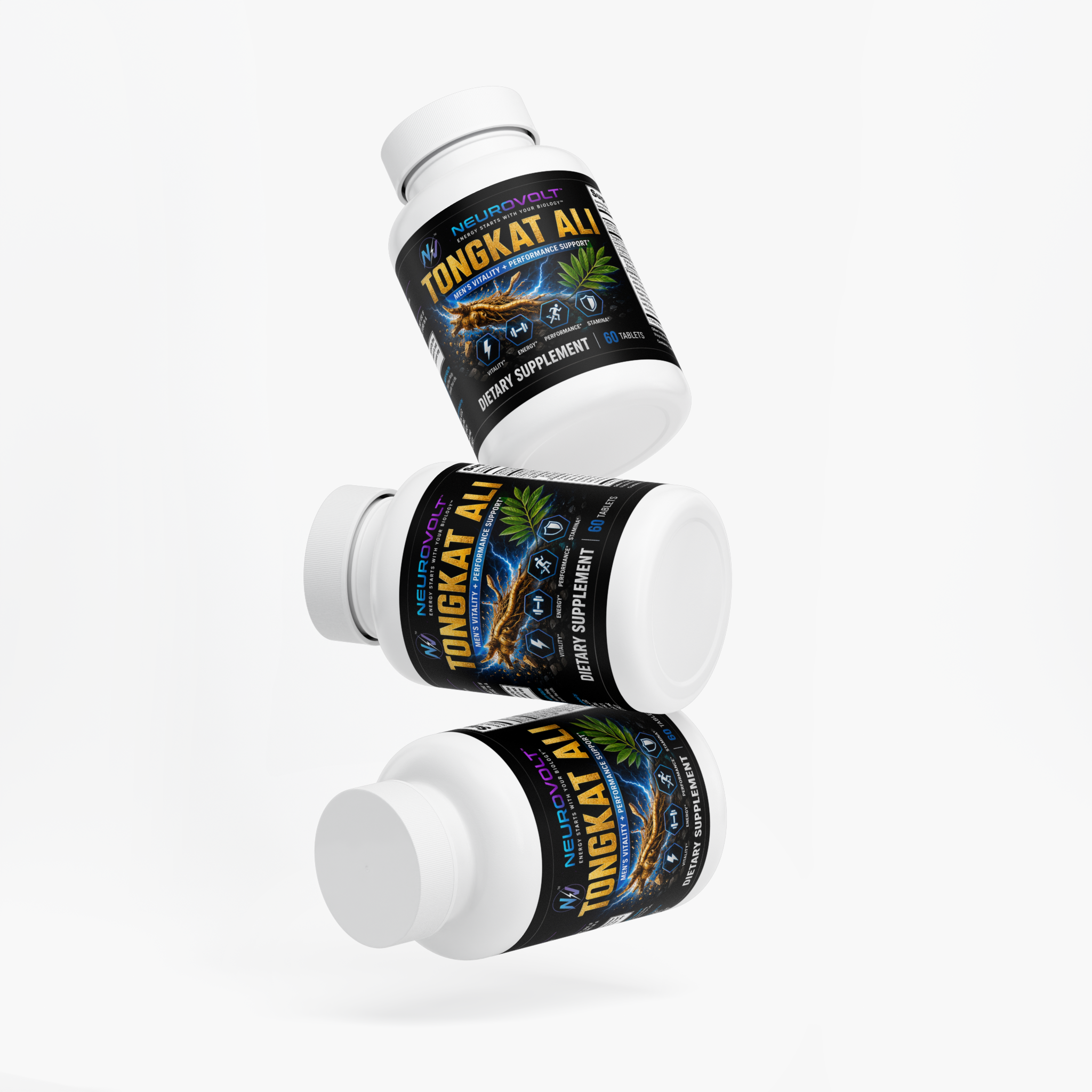 NeuroVolt™ Tongkat Ali — Men’s Vitality + Performance