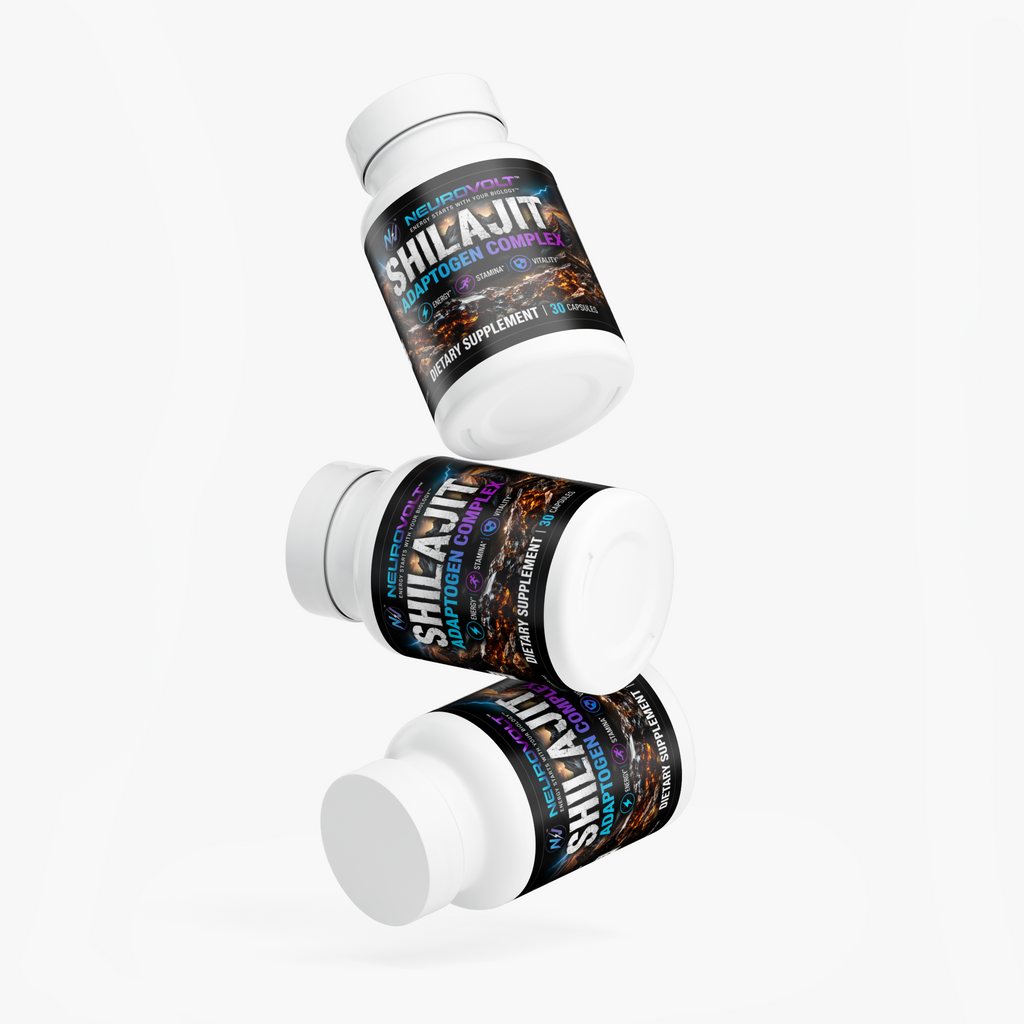 NeuroVolt™ Shilajit Adaptogen Complex