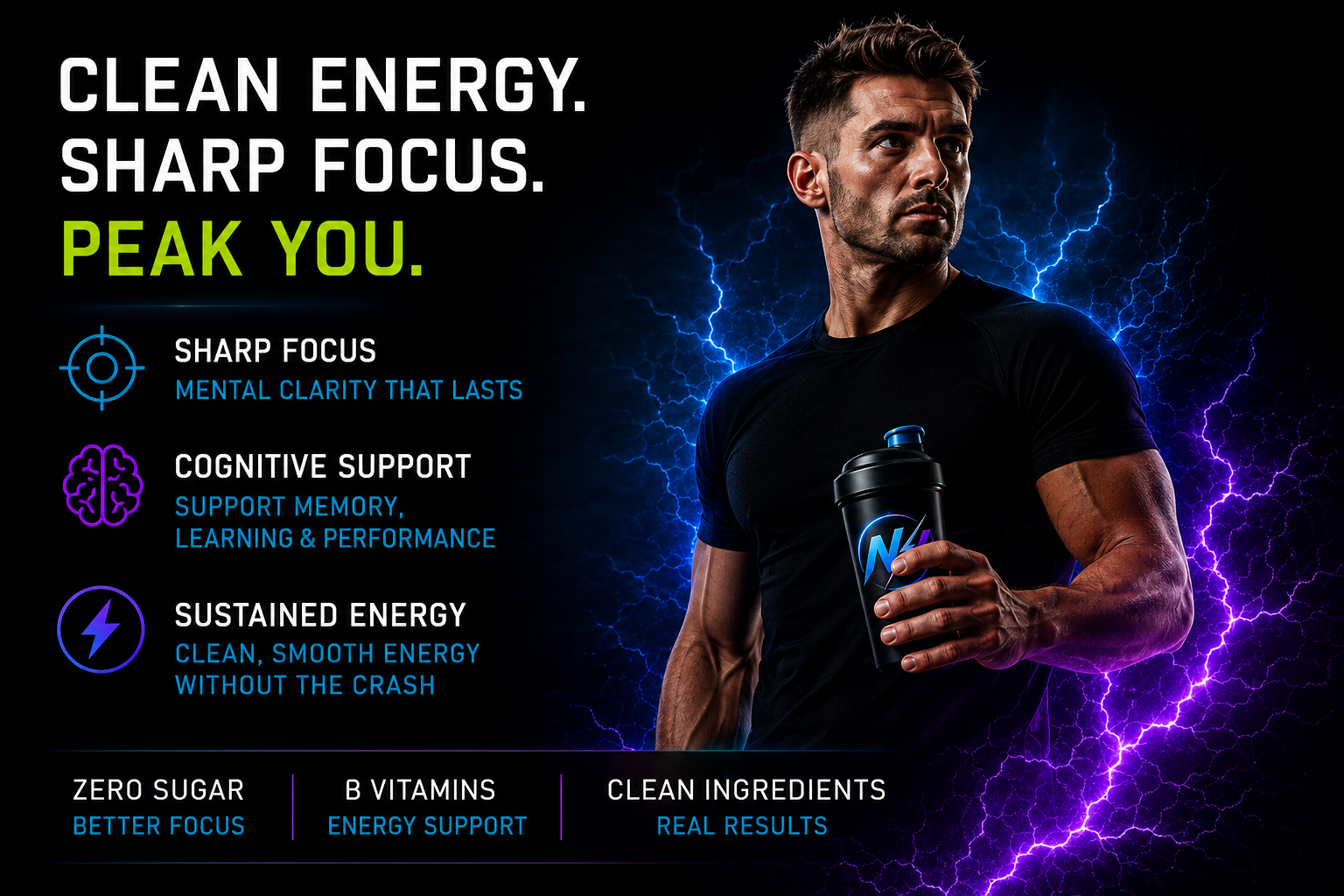 NeuroVolt™ Energy Sticks - Methylation Support Drink Mix 10 Pack - PREORDER NOW!