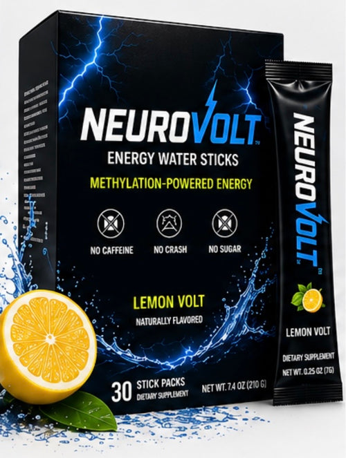 NeuroVolt™ Energy Water Sticks - Methylation Support Drink Mix